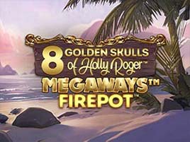 8 Golden Skulls of Holly Roger - Megaways