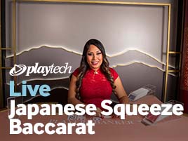 Japanese Squeeze Baccarat - Playtech Live