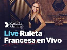 Ruleta Francesa en Vivo - Evolution