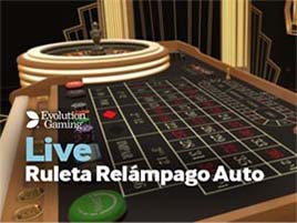 Auto Lightning Roulette - Evolution