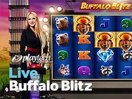 Buffalo Blitz Live Slots - Playtech