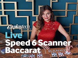 Speed 6 Scanner Baccarat - Playtech