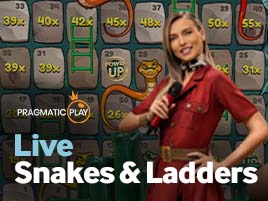 Snakes and Ladders Live - Pragmatic Play