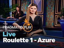 Roulette 1 - Azure - Pragmatic Play Live