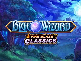 Fire Blaze Blue Wizard - Playtech