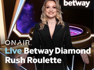 Betway Diamond Rush Roulette - On Air Entertainment