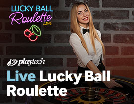 Lucky Ball Roulette Live - Playtech Live